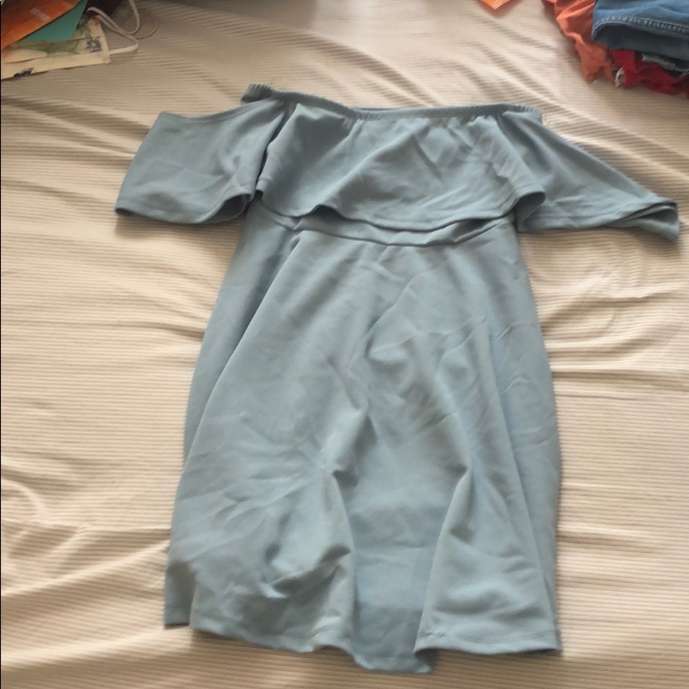Off the shoulder dress